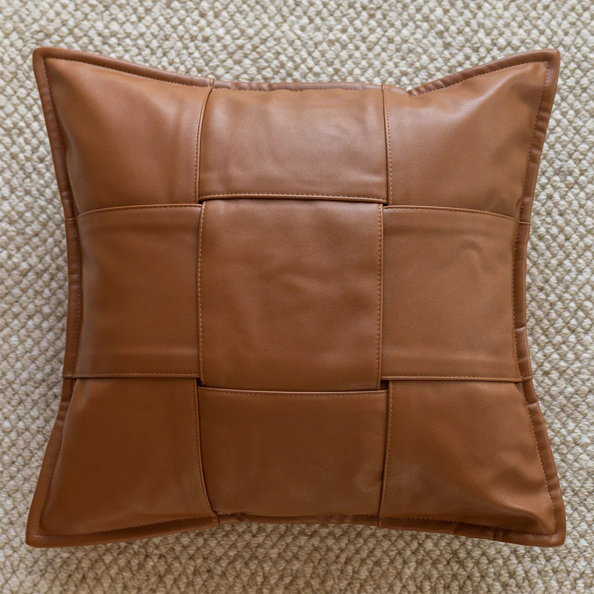 Kissenbezug Melard Rippenstruktur - Nordic Look für Sofa & Bett