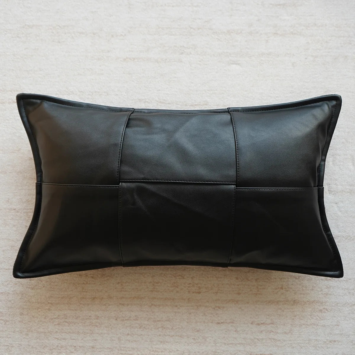 Kissenbezug Melard Rippenstruktur - Nordic Look für Sofa & Bett