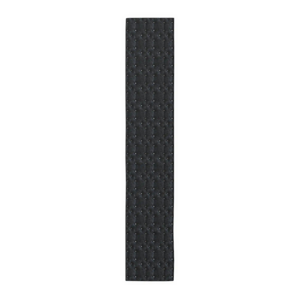 3D Tuft-Tischläufer Denim Schwarz - Moderner Läufer für Küche & Esstisch